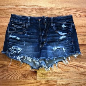 American eagle jean shorts